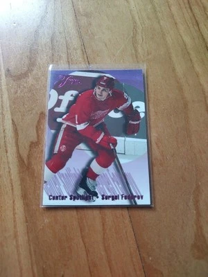 1994-95 Flair - Center Spotlight Sergei Fedorov #2 - Image 1 of 2