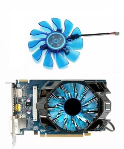 Cooling Fan For HIS R7 250X 260 360 iCooler GREEN GPU Card GA91O2U - Afbeelding 1 van 3