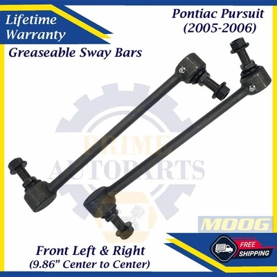 Barras de balanço dianteiras MOOG OEM para 2005-2006 Pontiac Pursuit garantia vitalícia - Imagem 1 de 4