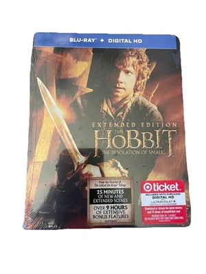 The Hobbit Desolation of Smaug Extended Edition Blu-ray 3-Disc Set - Image 1 of 3