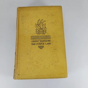 Green Mansions and the Purple Land  W.H. Hudson Three Sirens Press 1930 Illus HC - Picture 1 of 16