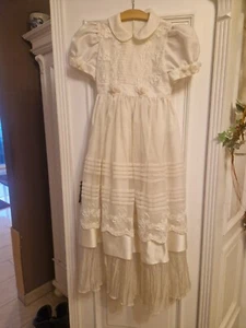 Kleid für Kommunion oder Als Brautmädchen Gr.134/140 - Bild 1 von 2