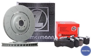 ZIMMERMANN BREMSENSATZ 400MM VORNE AUDI A6 A7 A8 4G2 4GD 4GA 4GF 4H2 4H8 4HC 4HL - Picture 1 of 5