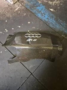 Audi RS4 B7 4.2 FSI Inlet Manifold Cover Carbon Fibre 079103926M - Picture 1 of 9