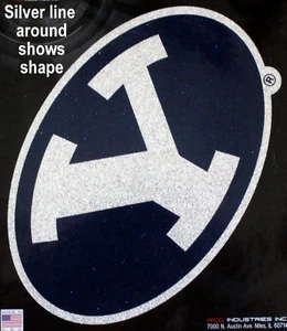 BYU Cougars Brigham Young University Die Cut Window Decal College Sticker - Picture 1 of 6