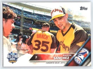 2016 Topps Update Aaron Sanchez #US227 Toronto Blue Jays - Picture 1 of 2