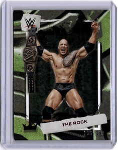 The Rock 2023 Panini Chronicles Ring Royalty WWE Red #117 WWE Legends #136/199 - Picture 1 of 2