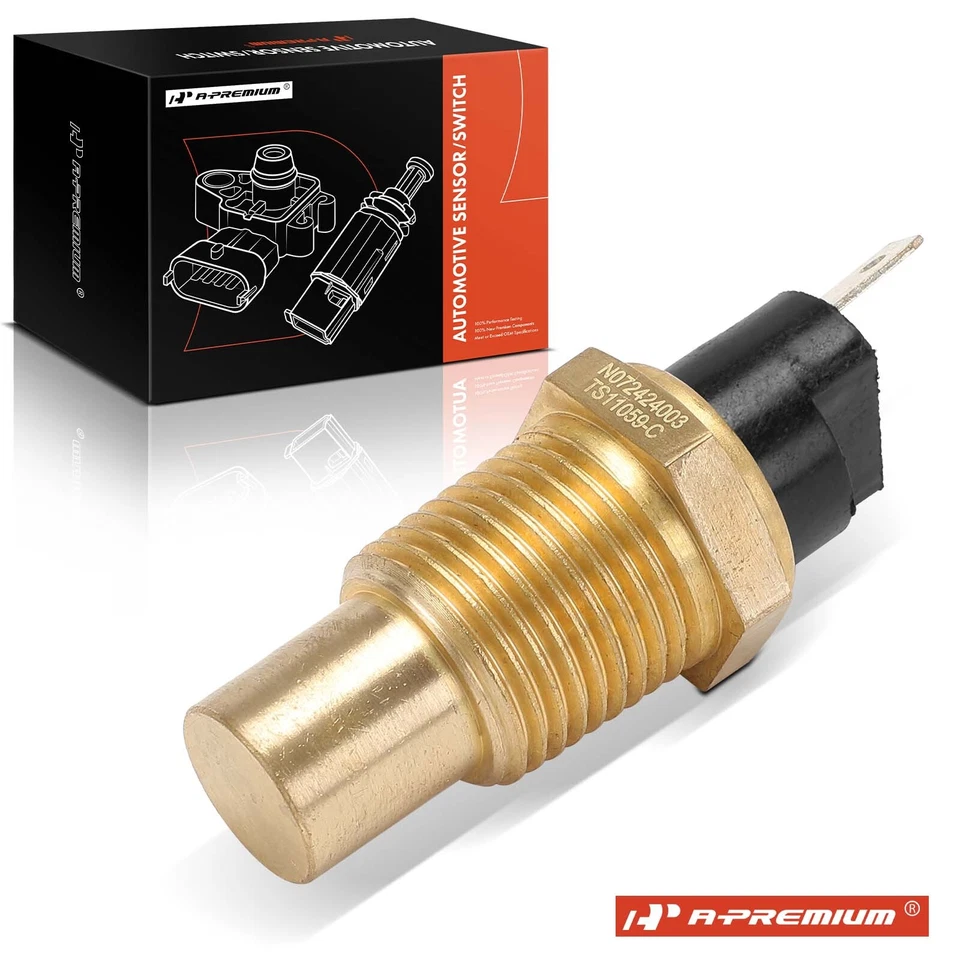 A-Premium Engine Coolant Temperature Sensor for Chevy C10 Suburban GMC C25 Jimmy - Image 1 of 4