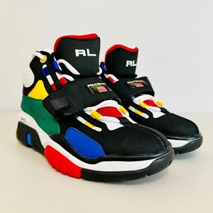 NEU POLO SPORT RALPH LAUREN MEHRFARBIGE COLORBLOCKS SNEAKER RF103338/PS 100 JUNGEN 7 - Bild 1 von 10