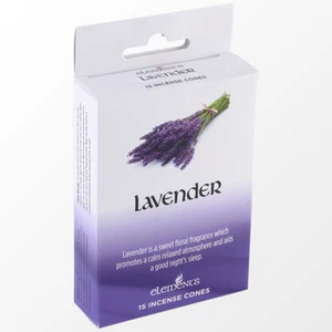 Pack de 15 conos de incienso lavanda oferta multicompra - Imagen 1 de 1