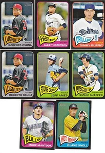 2014 Heritage Minors Black Parallel Jeff Ames #98 Rays /105 - Picture 1 of 2