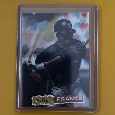 2021 Topps x Spotlight 70 by Andy Friedman, Julio Franco /50 Stamped Parallel - Image 1 of 2