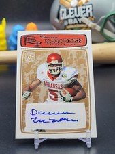 Darren McFadden 2008 Topps Rookie Progression Auto /35 (CBMH)
