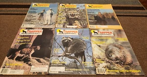 1989 THE TRAPPER & PREDATOR CALLER MAGAZINE 11 ISSUE LOT TRAPPING HUNTING! - Picture 1 of 2