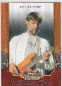 2009 Donruss Americana Retail Proofs Silver 224/250 Teddy Gentry #97 