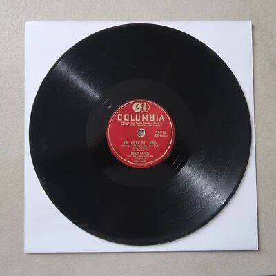 MINDY CARSON THE CHOO BUY SONG /TELL ME YOU'RE MINE COLUMBIA RECORDS 78 F-49 Foto 1 de 2