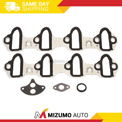 Intake Manifold Gasket For Chevrolet Silverado Tahoe GMC Sierra 4.8 5.3 6.0 OHV - Image 1 of 4