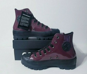 Las mejores ofertas en Zapatillas Deportivas Cuero Púrpura Converse para  Mujeres | eBay