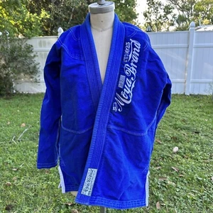 Moya Brand Jiu-Jitsu Uniform Top Size A1 Blue - Picture 1 of 12