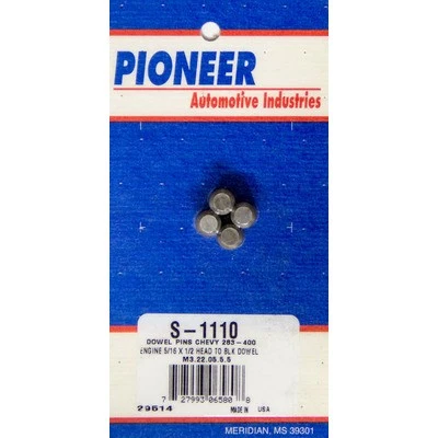 PIONEER SBC Dowel Pin Kit (4) - S-1110 - Image 1 of 2
