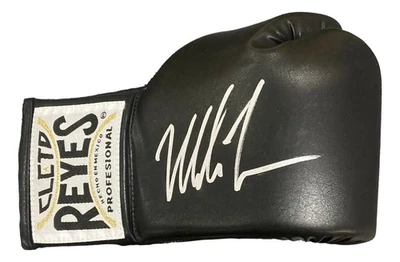 Mike Tyson Signed Right Hand Black Cleto Reyes Boxing Glove JSA ITP - Image 1 of 4