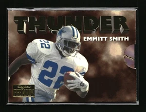 1996 SkyBox Premium #1a Emmitt Smith Thunder and Lightning Thunder Card - Picture 1 of 2