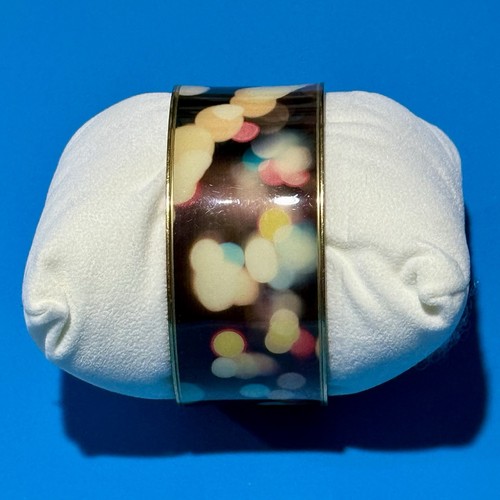 GUC Kate Spade *LUCI LUMINOSE BIG CITY* Bracciale dichiarazione luci città sfocate