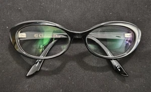 Christian Dior Eyeglasses _ Frames Only _ CD3207 UVQ 135 Black Acetate Italy - Picture 1 of 7