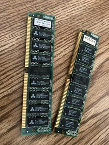 LOT of (2) Kingston KTC-PL433/8 72 PIN SIMM 70NS RAM - Picture 1 of 2