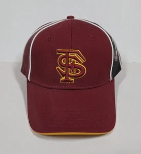 Nuevo Sombrero Granate Semínolas Universidad Estatal de Florida Nuevo Gorra Exterior Correa Ajustable - Imagen 1 de 10