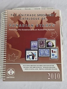 2010 The Unitrade Specialized Catalogue of Canadian Stamps Spiral Bound - Picture 1 of 10