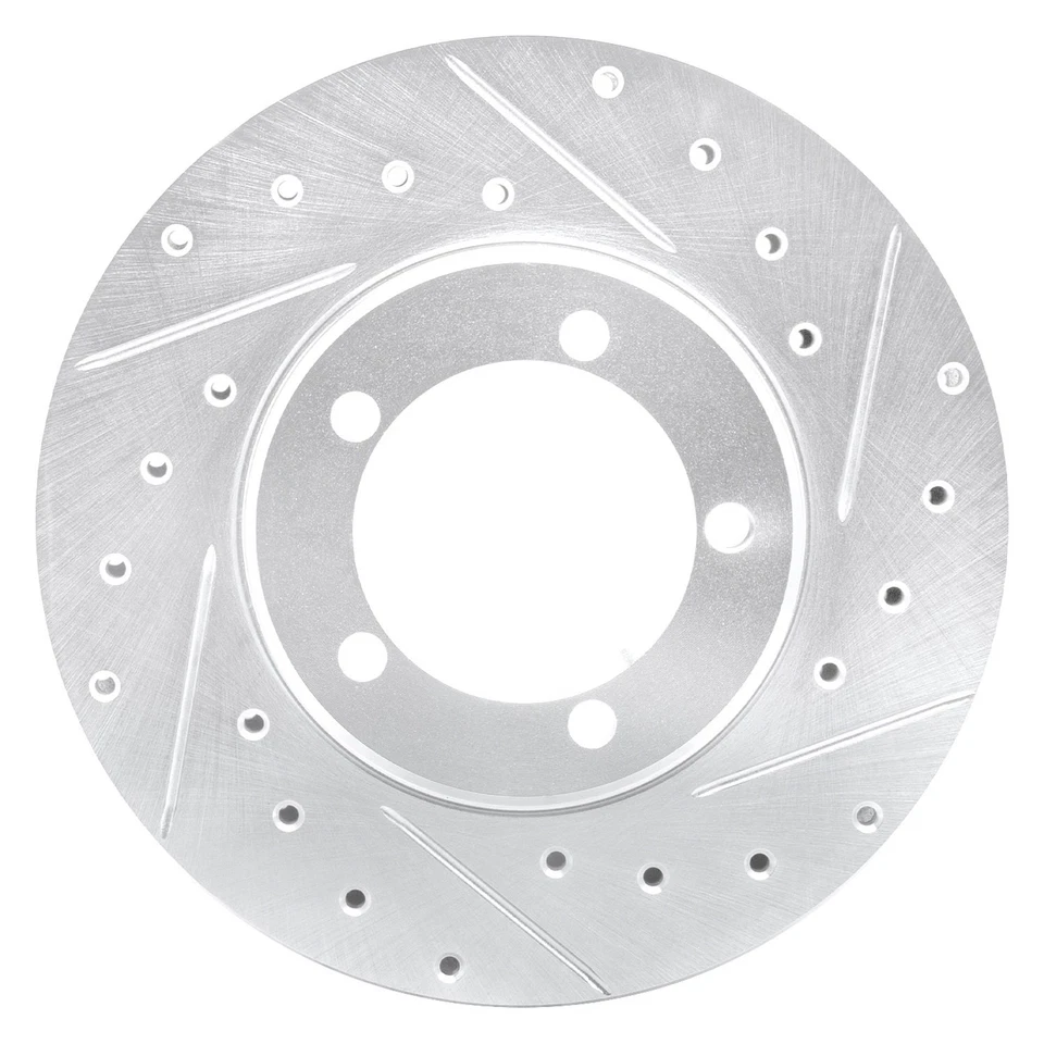 For Toyota Pickup 79-83 Brake Rotor DFC Premium Drilled & Slotted Front — 第 1/4 张图片