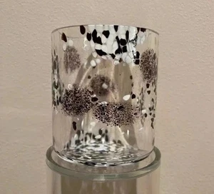 Diptyque Black and White Murano Glass Photophore Candle Holder. BNIB. AUTHENTIC - Picture 1 of 6