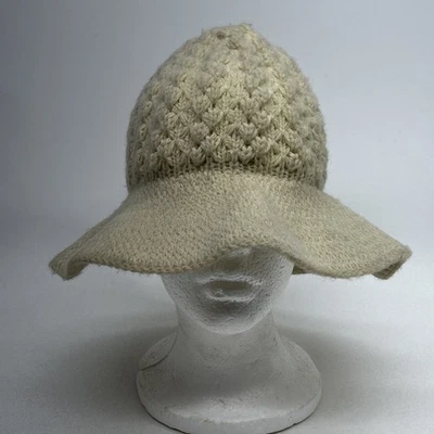 Sombrero de cubo tejido Hansen vintage años 80-90 para dama Foto 1 de 4