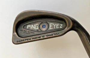 Ping Eye 2 Single 1 Iron Blue Dot Copper Becu Aldila 350 Series S Flex Graphite - Picture 1 of 10