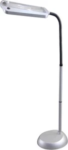 Color-05 Full Page 8 x 10 Inch Magnifier LED Illuminated Floor Lamp, Plastic... - Picture 1 of 7