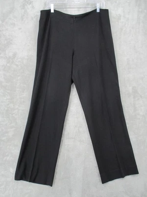 Pantalones Fabrizio Gianni 12 Elastizados Tejidos Cómodos Pierna Ancha Informales Minimalista Carrera Foto 1 de 4