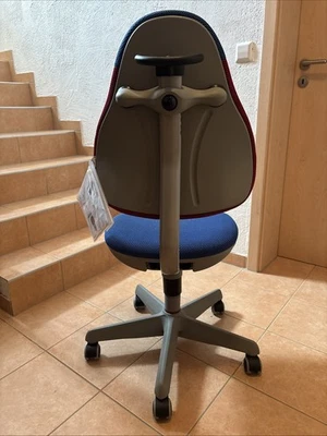 Schreibtischstuhl für Kinder, Drehbar, Blau - Bild 1 von 4