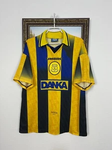 Everton Away football shirt 1996 Soccer Umbro Jersey Mens Trikot Rare Size L - Picture 1 of 13