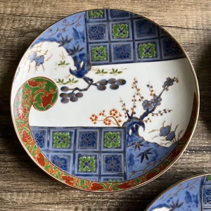 BLOOMINGDALE'S Japan Kutani Brocade 7 3/4"  Salad Plate - Picture 1 of 2