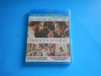 “Barney’s Version” Paul Giamatti & Dustin Hoffman; Drama/Blu-Ray + DVD/New - Image 1 of 2