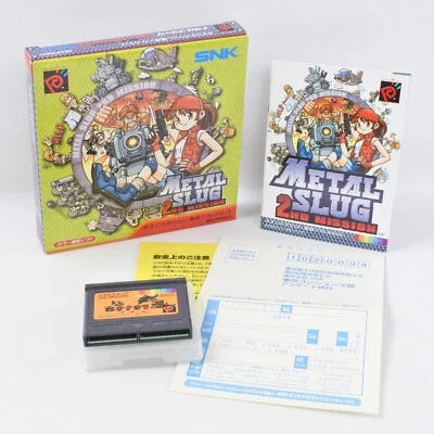 METAL SLUG 2ND MISSION Neo Geo Pocket Color SNK 7161 np - Image 1 of 4