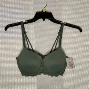 NWT Auden Daydream Bra Moss Flash Sage Green Size 34DD - Picture 1 of 5