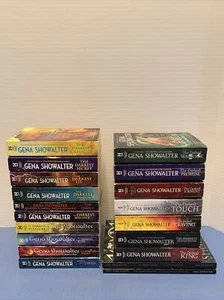 Lot of 20 ~ Paperback Books ~ Gena Showalter ~ LORDS OF THE UNDERWORLD Series - Picture 1 of 16