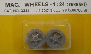 COX 1/24 3344 (6 x PAIRS) MAG WHEELS FERRARI (4.50 X 13) NEW OLD STOCK - Picture 1 of 1