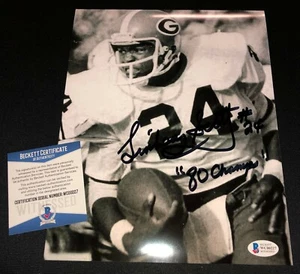 LINDSAY SCOTT SIGNED GEORGIA BULLDOGS 1980 CHAMPS 8X10 PHOTO BECKETT WITNESS COA - Picture 1 of 1