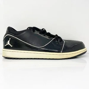 Nike Mens Air Jordan 1 Flight 2 654465-021 Black Basketball Shoes Sneakers Sz 13 - Picture 1 of 12
