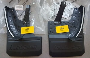 Genuine Toyota Land Cruiser 70 rear mudflaps 76608-60110 76607-60110 - Picture 1 of 4