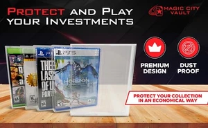 Acrylic UV Protected Video Game Display Case- N64, NES, Xbox, Playstation & More - Picture 1 of 17