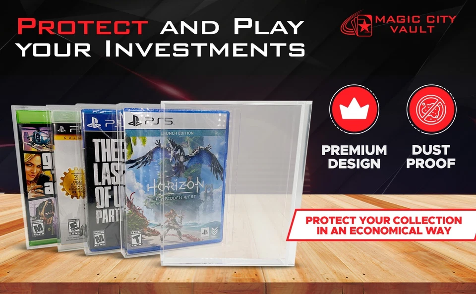 Vitrina de Videojuegos Acrílica Protegida UV - N64, NES, Xbox, Playstation y Más Foto 1 de 4